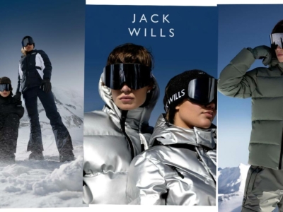 Artur pour la campagne de ski de Jack Wills