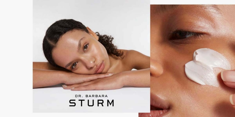 Amie pour Dr. Barbara Sturm - campagne beauté pour les soins de la peau haut de gamme