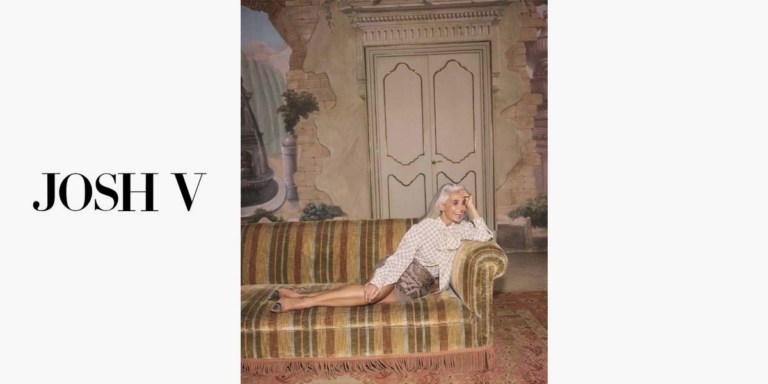 Milva x JOSH V : campagne d'automne - l'élégance rencontre la haute couture