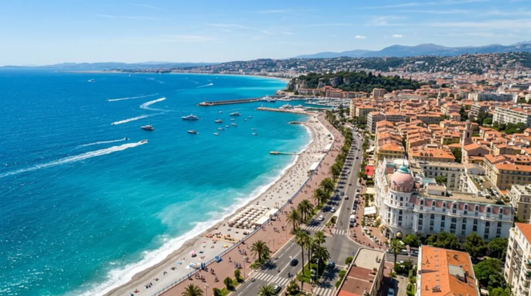 Privatjet nach Nizza